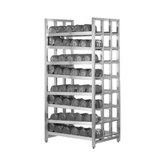 Alexander Industries CR-427-FF Can Dispenser Rack Stationary 76"H