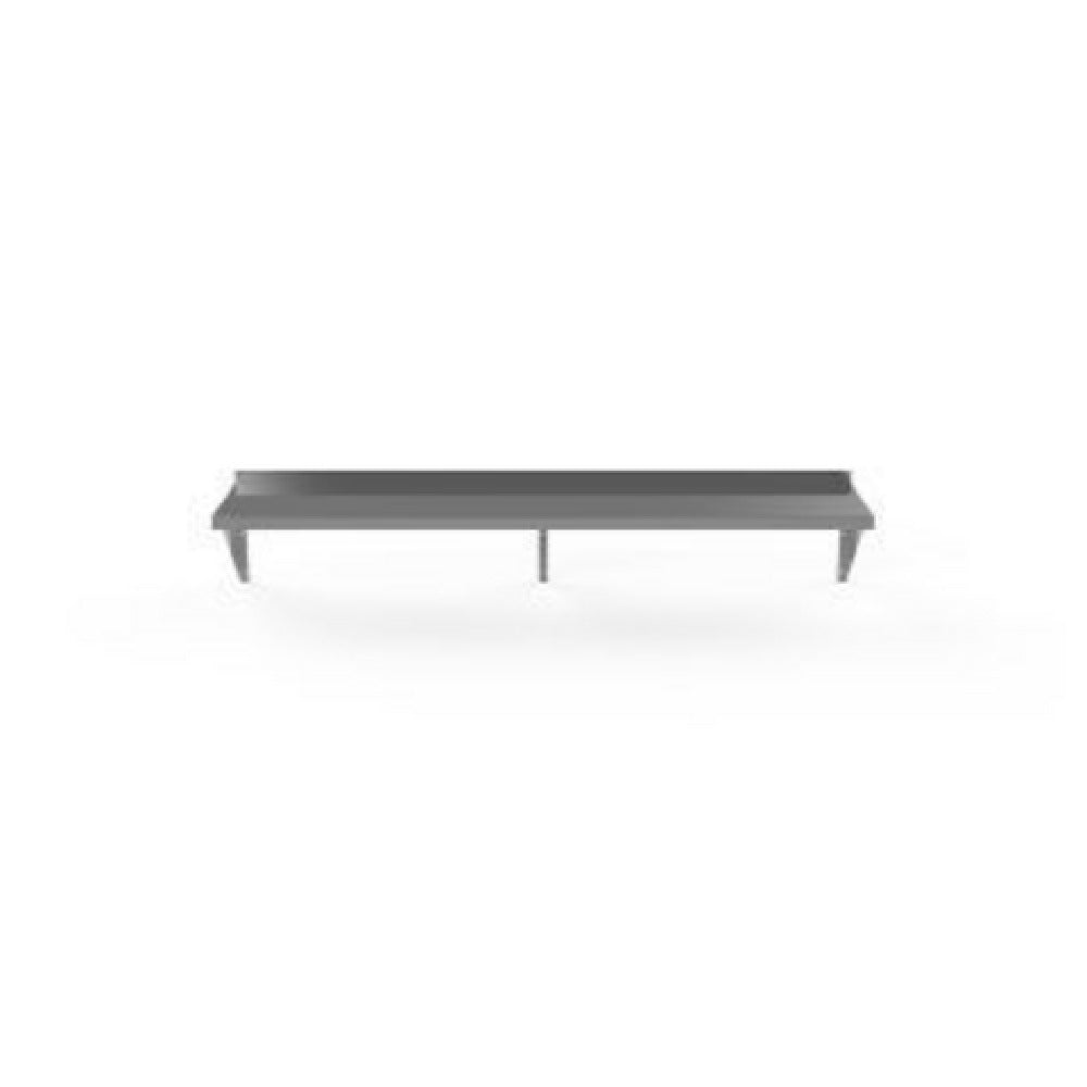 Atosa USA, Inc. SWS1284/304 - Wall Shelf, 84" X 12" X 10", 3 Brackets