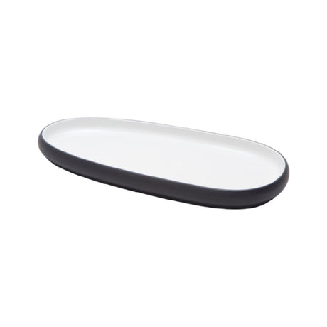 GET 21380-TOH/BK - Cheforward Hatch Platter, 11.6"L X 5.6"W X 1"H, Oblong