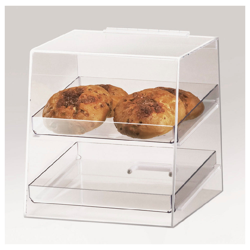 Cal Mil 280 Classic Display Case 10"W X 10"D X 11"H 2-tier