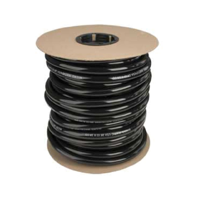 Micro Matic 550B1200 3/8" I.D. Black Vinyl Hose 100' Spool