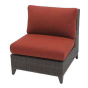 Plantation Prestige Commercial Furniture 8790200-025407 Savannah Middle Sofa Section Deep Seating With Sunbrella® Fabric Cushions