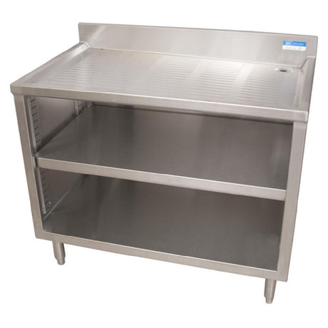 BK Resources UB4-21-GC301 Underbar Glass Rack Unit Drainboard Top 30"W X 21"D X 32-1/2"H