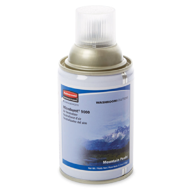 Rubbermaid FG4012461 - TC Microburst® 9000 Aerosol Air Neutralizer Refill, 5.25 Oz.