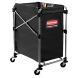 Rubbermaid 1881749 - Executive Collapsible Basket X-Cart, 4 Bushel Capacity (up To 220 Lb. Capacity)