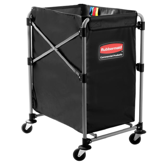 Rubbermaid 1881749 - Executive Collapsible Basket X-Cart, 4 Bushel Capacity (up To 220 Lb. Capacity)