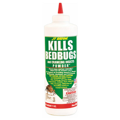 Royal Industries JT 203 JT Eaton Kills Bedbugs Crawling Insects Powder 7 Oz. (12 Bottles Each Per Case)