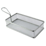 PacknWood 294PANR225 - Fry Basket, 9" X 4.7" X 2", Rectangular