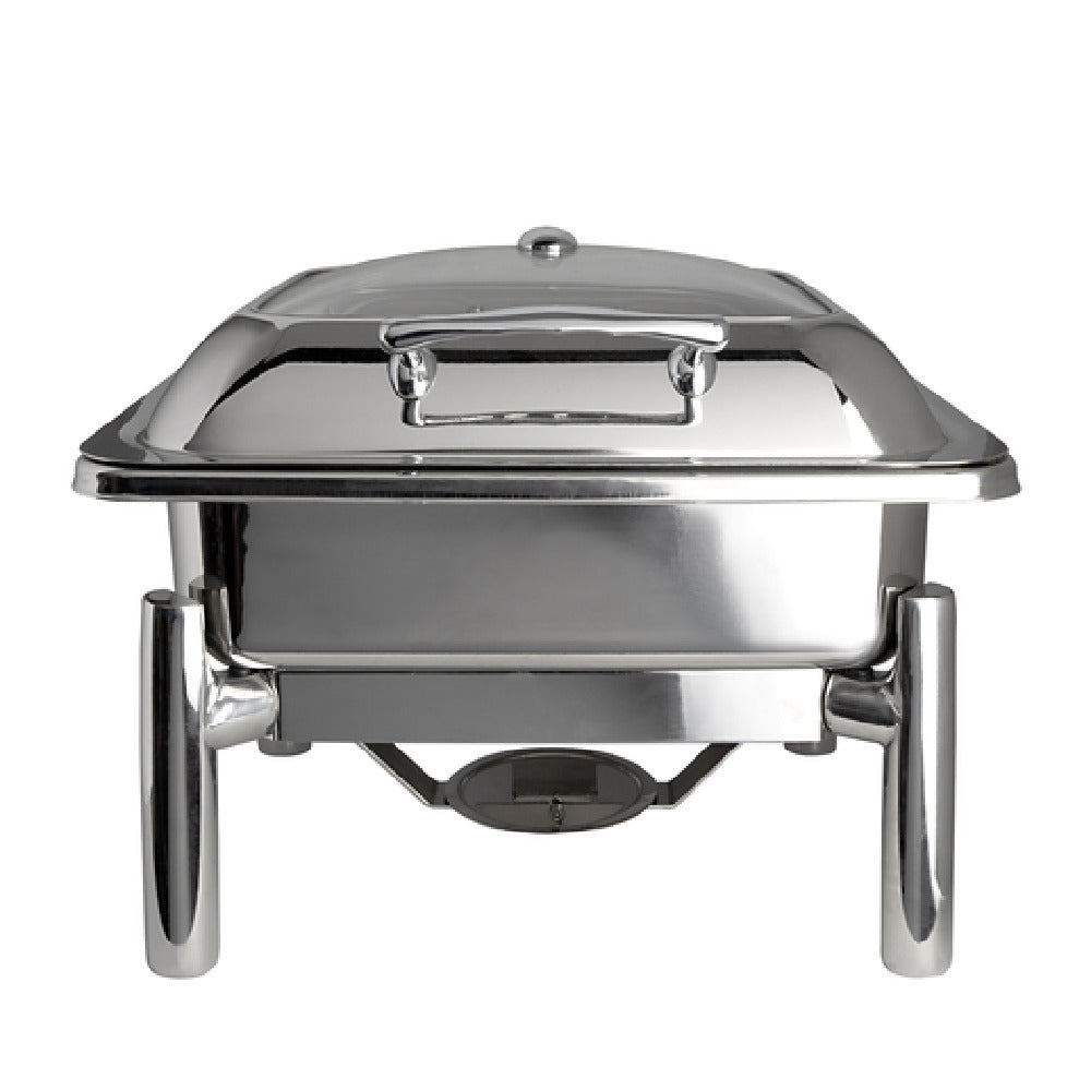 Steelite 7351MW106 Chafing Dish & Stand 6 Qt. 17-3/4” X 15-1/2”