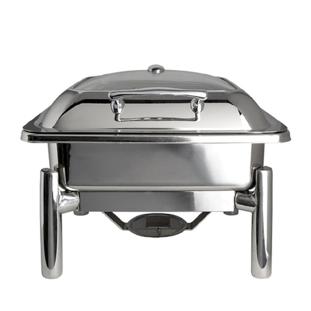 Steelite 7351MW106 Chafing Dish & Stand 6 Qt. 17-3/4” X 15-1/2”