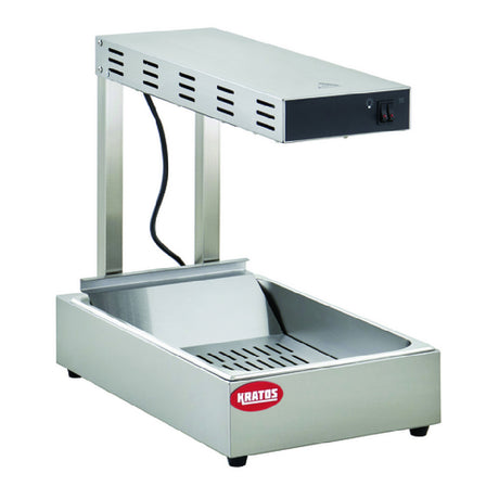 Hubert 157319 - Kratos® 31M-011 Freestanding French Fry Warmer/Dump Station, Stainless Steel