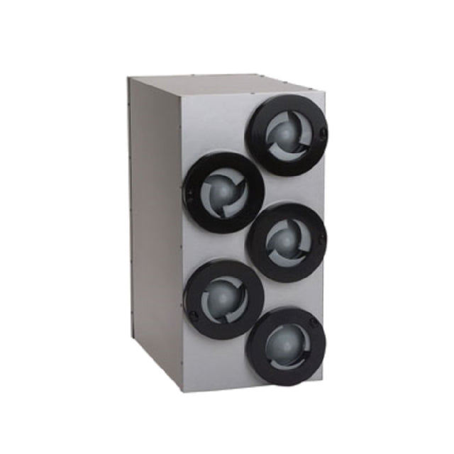 Antunes DACS-50 Dial-A-Cup Dispenser Cabinet Design Contains Five DAC-10 Components