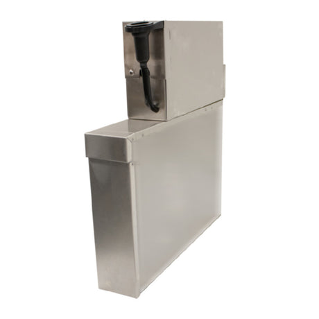 Advance Tabco CRSH-4 Underbar Basics™ Soda Gun Holder 4"W X 21"D X 36"H Manifold Housing For Soda Lines With Removable Cover