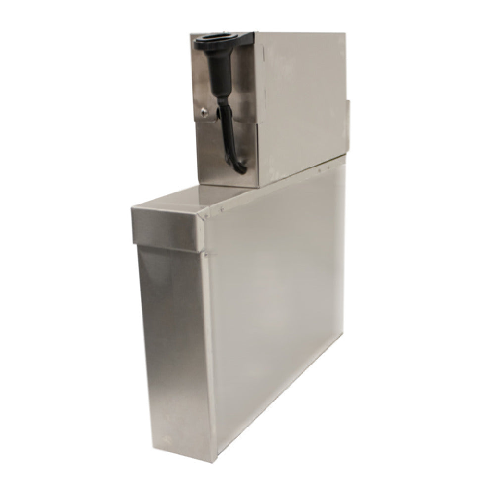 Advance Tabco CRSH-6 Underbar Basics™ Soda Gun Holder 6"W X 21"D X 36"H Manifold Housing For Soda Lines With Removable Cover