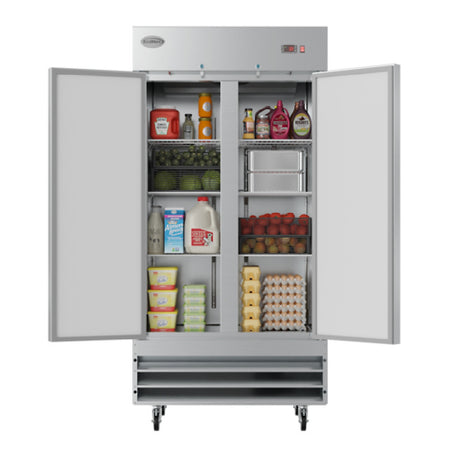 Koolmore RIR-2D-SS35C Refrigerator Reach In Two-section