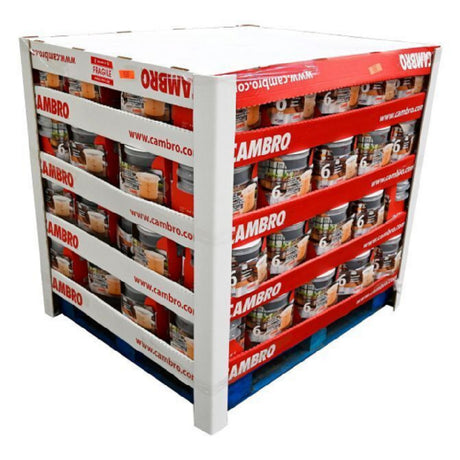 Cambro RFS6PPRP2PL190 - Multi Pack Translucent Container And Lid, 6 Qt. Capacity