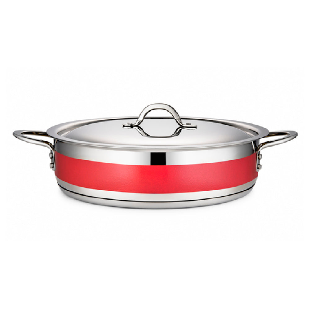 Bon Chef 71030-CF2-R Country French X Pot 6 Qt. 12-3/8" Dia. X 3"H