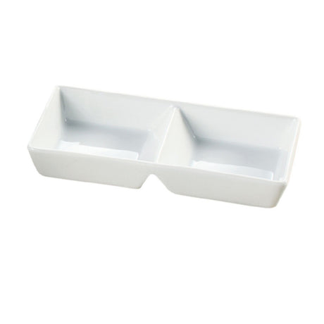 Yanco ML-728 Main Land Divided Tray 10 Oz. Each Compartment 10"L X 4"W X 1-5/8"H