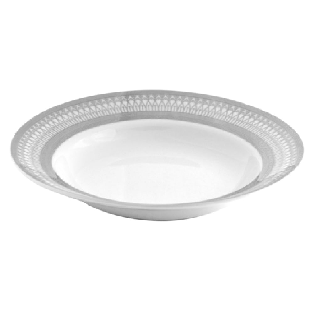 10 Strawberry St IRIANA-3SLV - Rim Soup Bowl, 8 Oz., 9"