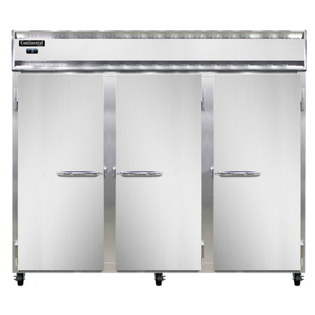 Continental Refrigerator 3FENSS Extra-Wide Freezer Reach-in 85-1/2"W