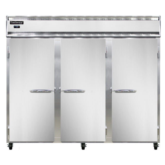 Continental Refrigerator 3FENSS Extra-Wide Freezer Reach-in 85-1/2"W