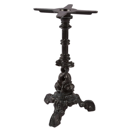 JMC Furniture TABLE BASE CAST IRON-DOLPHIN Dolphin Table Base Indoor Use 16" Cross Base X 28"H