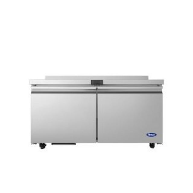 Atosa USA, Inc. AWR60SD - Worktop Refrigerator, 60-1/4"W X 30"D X 38-7/8"H, (2) Doors