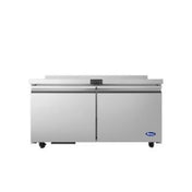 Atosa USA, Inc. AWF60SD - Worktop Freezer, 60-1/4"W X 30"D X 38-7/8"H, (2) Doors