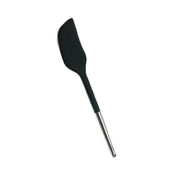 Bauscher Hepp 23.0066.6143 - Pan Spatula, Curved Head, Heat Resistant Up To 482°F (250°C)