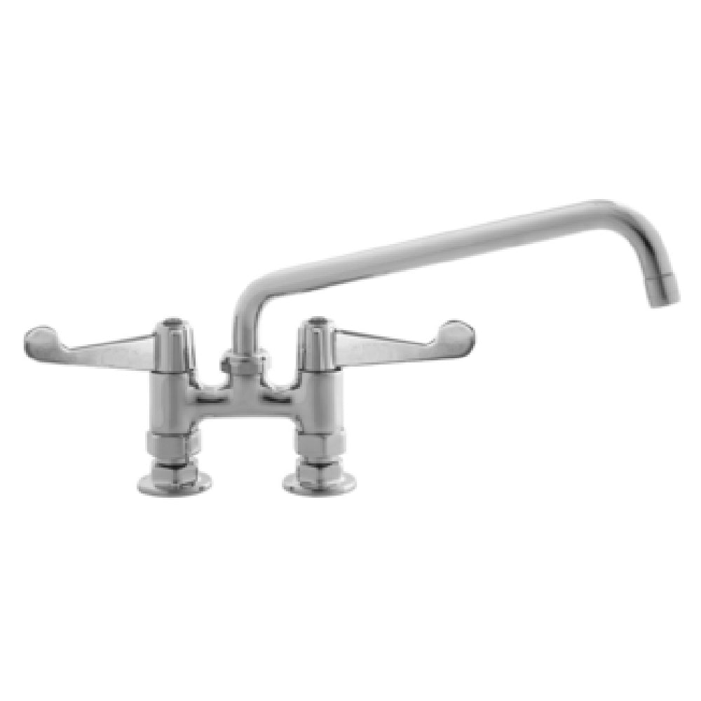 T&S Brass 5F-4DWX12 Equip Faucet Swivel 4"