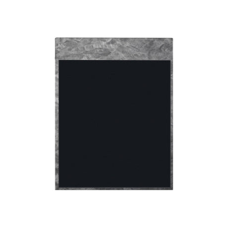 Risch MMB-MET 8.5X11 Brushed Metallic Magnetic Menu Board (specify Color) 8-1/2" X 11"