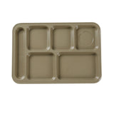 Yanco NC-801S Nu-Classic Compartment Tray 14"L X 10"W 6-compartments