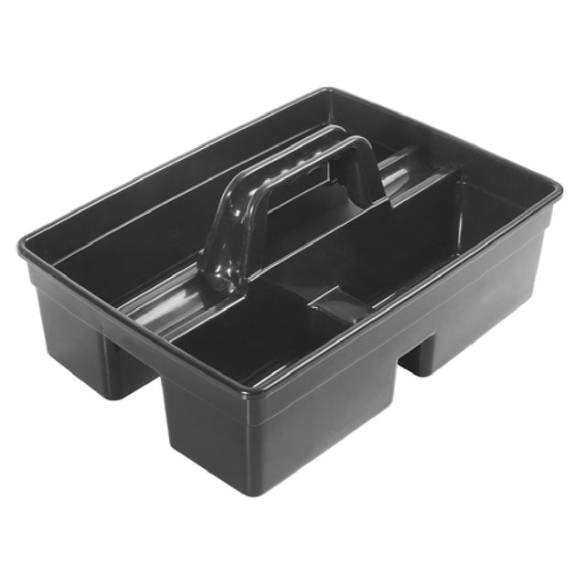 Winco PJC-1511K Janitorial Caddy 3-compartments 15-1/4"W X 10-3/4"D X 6-3/4"H