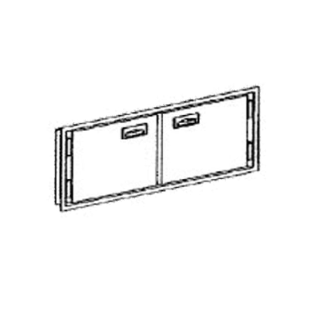 Piper Products RRU-74 - Refrigerated Understorage, For 74" Unit, (5) Openings