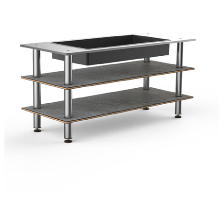 Steelite MGCMLE03GSXF Mogogo Buffet Solutions Modular Salad Bar Unit 3-tier 71" X 29-1/2" X 35"H