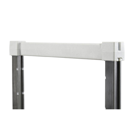 Cambro EXPCT18480 Camshelving® Elements XTRA Top Post Connector 18" Speckled Gray