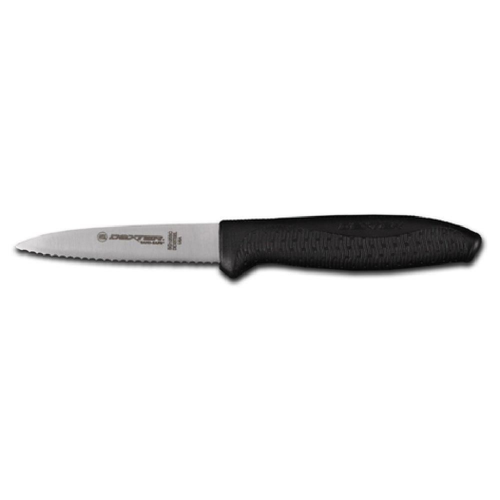 Dexter Russell SG105SCB-PCP SofGrip™ (24363B) Paring Knife 3-1/2" Scalloped Edge