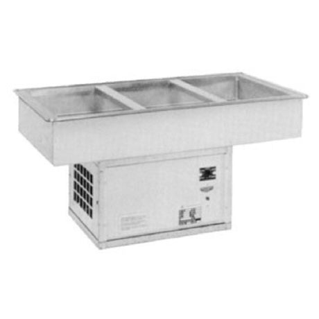 Atlas Metal WCMD-C-X-6 Cold Food Drop-In Unit Refrigerated Deep Design