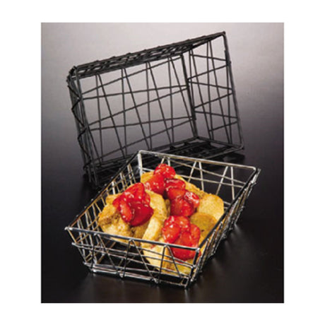 American Metalcraft BZZ59C Zorro Basket 9"L X 6"W X 2-1/2"H Rectangle