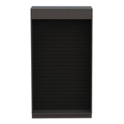 Hubert 58990 - Expressly Hubert® Micro Market Slatwall Snack Kiosk, 48"W X 26 3/4"D X 88"H