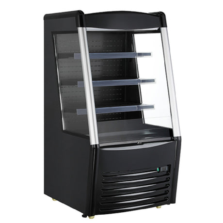 Omcan 47515 (RS-CN-0260) Refrigerated Open Merchandiser 28.2"W 9.18 Cu. Ft. Interior Capacity