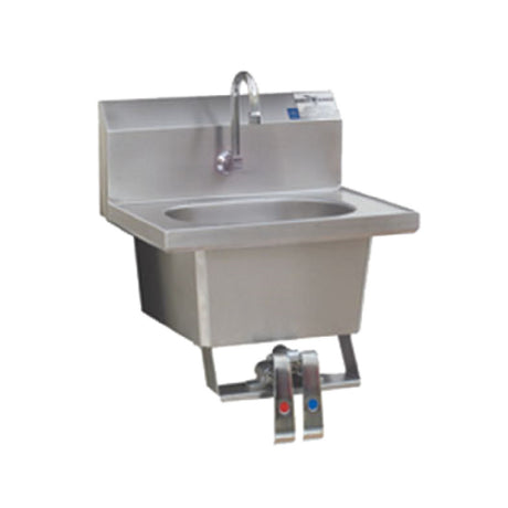 Eagle HSA-10-FK-X Hand Sink Wall Mount 13-1/2" Wide X 9-3/4" Front-to-back X 6-3/4" Deep Bowl