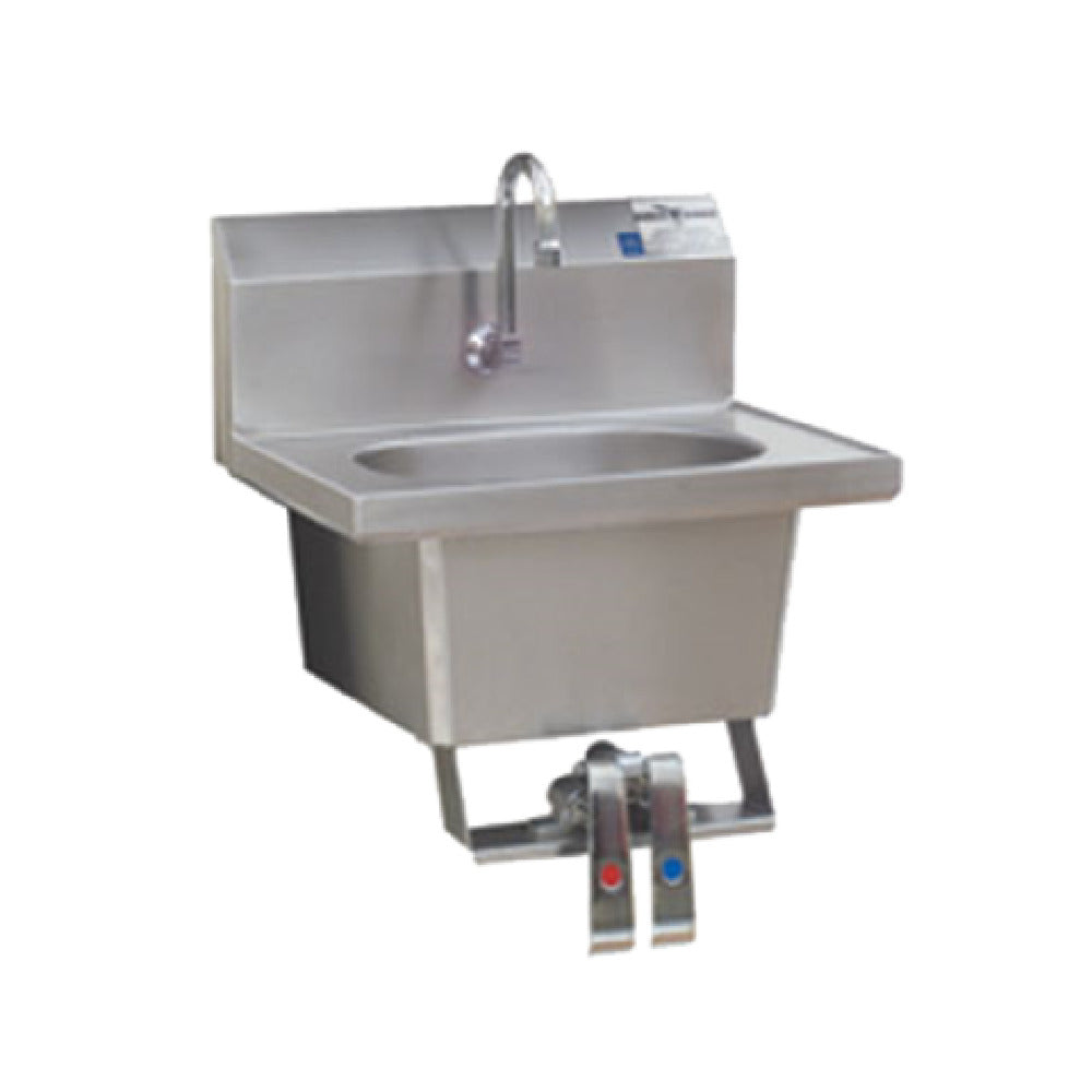 Eagle HSA-10-FK Hand Sink Wall Mount 13-1/2" Wide X 9-3/4" Front-to-back X 6-3/4" Deep Bowl