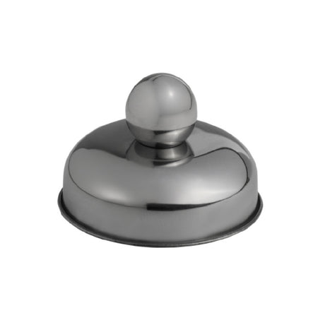 Steelite 7347MW125 Stainless Steel Lid (For Putting Out Fire) 3.125" X 3.125" X 1.75"