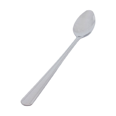 Crestware DOM412 Ice Teaspoon 8-1/2" 18/0 Stainless Steel With Vibro Finish