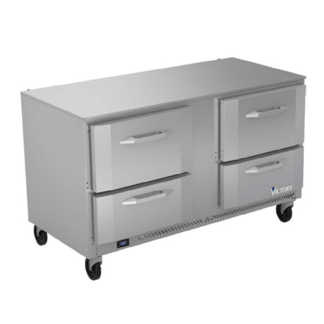 Victory VUFD60HC-4 Undercounter Freezer Powered By V-Core™ Two-section