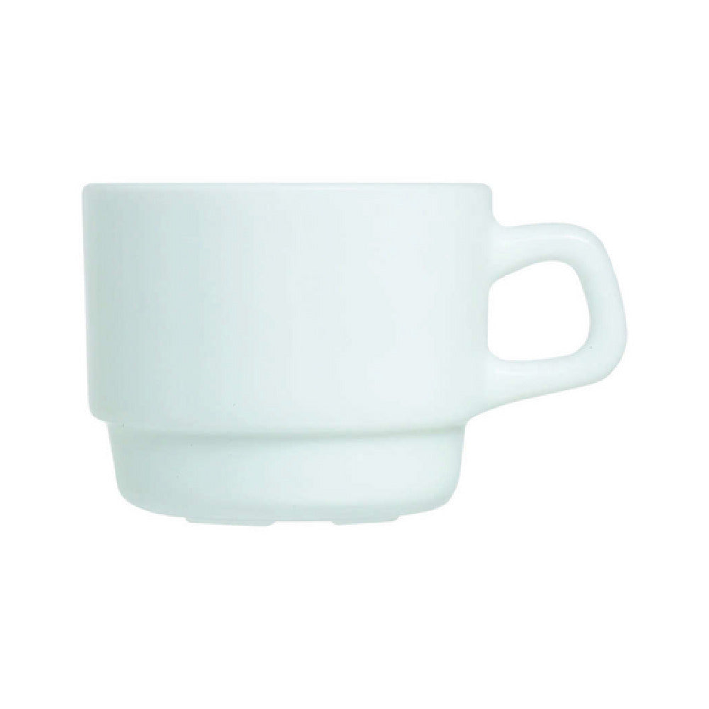 Cardinal X1987 - Arcoroc, Restaurant White Cup 8.0 Oz (L:4.5'' X W:3.25''), ['Opal']