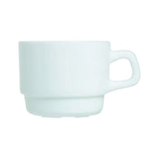 Cardinal X1987 - Arcoroc, Restaurant White Cup 8.0 Oz (L:4.5'' X W:3.25''), ['Opal']