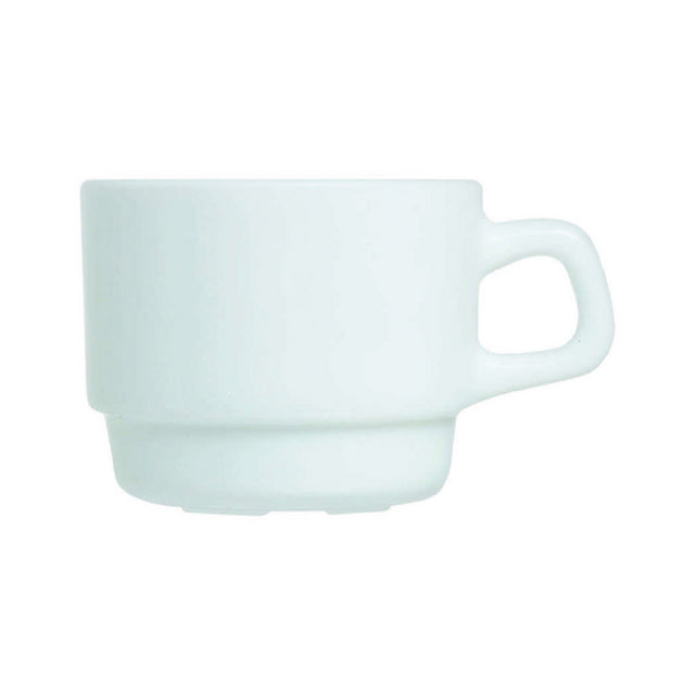 Cardinal X1987 - Arcoroc, Restaurant White Cup 8.0 Oz (L:4.5'' X W:3.25''), ['Opal']