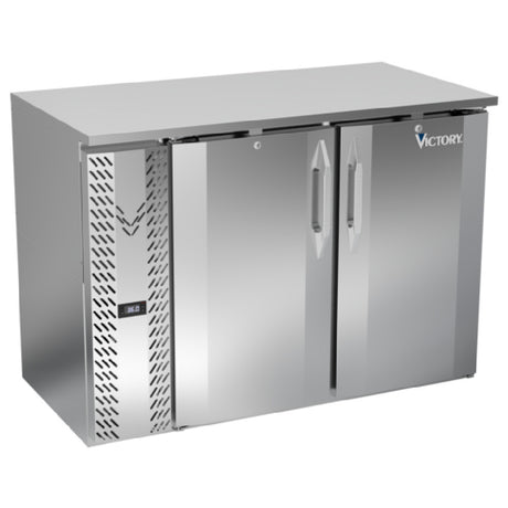 Victory VBBN48HC-S - Back Bar Refrigerator, Two-section, 48"W X 26-1/8"D X 34"H